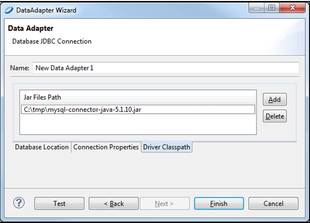 driver classpath