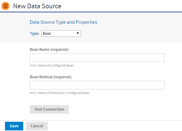 js DataSource Bean