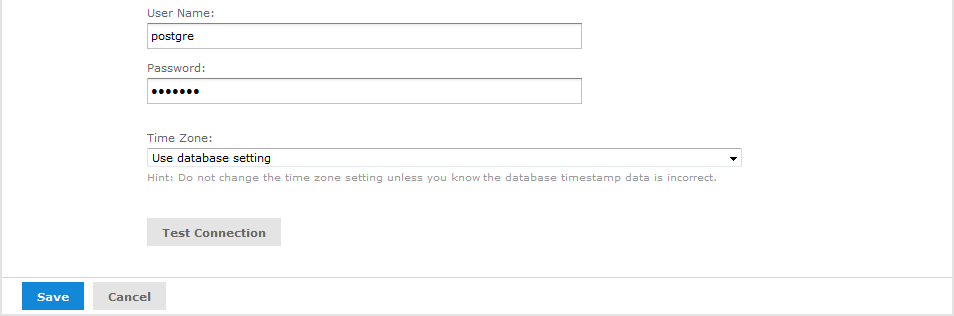 js DataSource JDBC testConnection