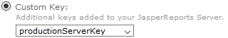 js Export CustomKeys