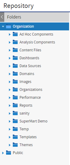 js Repository organization jasperadminView