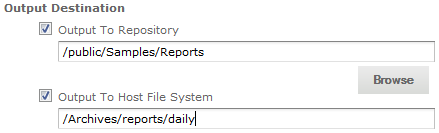js Scheduler Output FileSystem