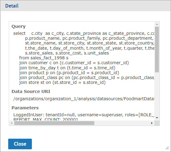 js Settings AdHocCache detail
