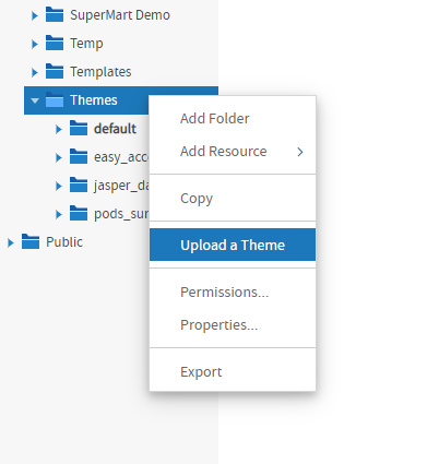 js Themes UploadATheme