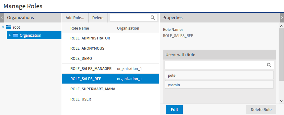 js CZS Roles