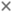 js Close icon