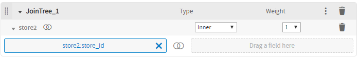 js DomainDesigner create join left
