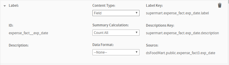 js DomainDesigner presentation item properties