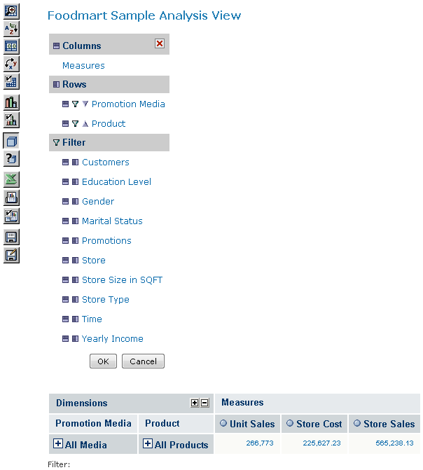 ja ug analysisview tools ChangeDataCube Cubetools