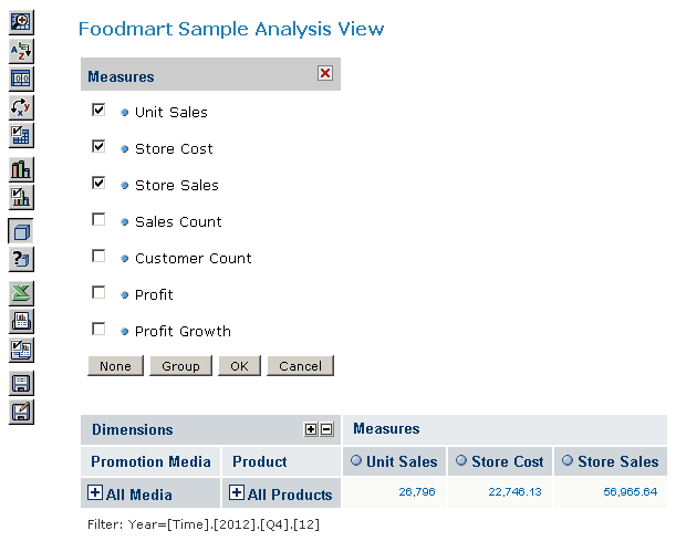 ja ug analysisview tools ChangeDataCubeMeasures