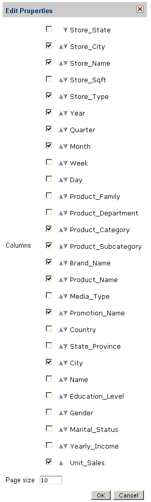 ja ug analysisview tools EditProps