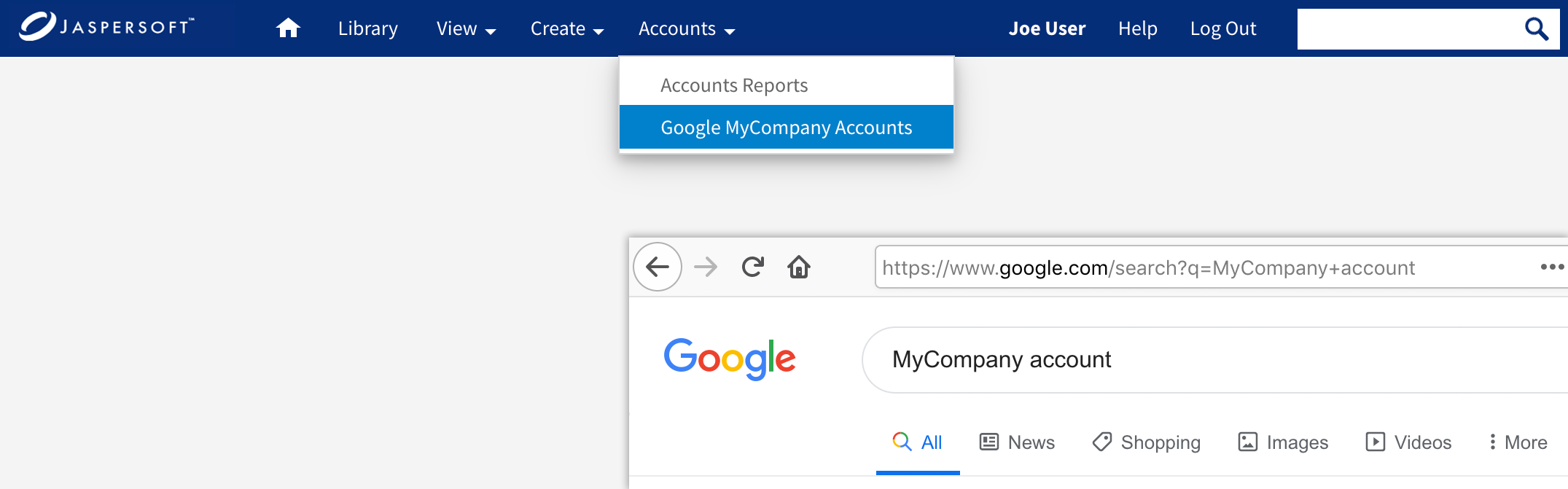 js Customization GoogleResults