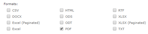 js Customization Scheduler Outputs