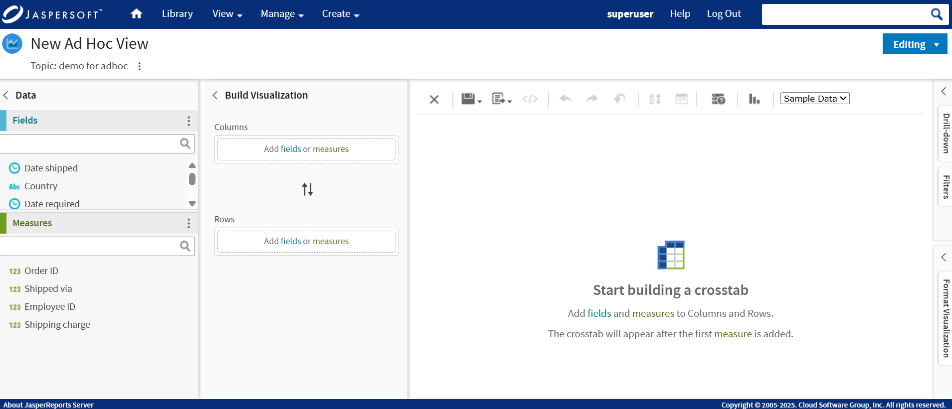 AdHoc Editor preview