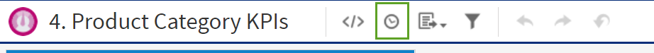 dasboard toolbar