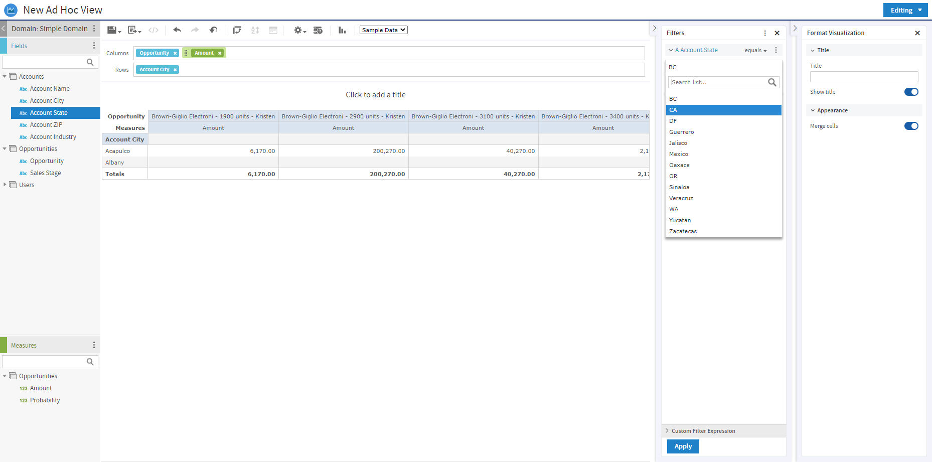 js AdHoc Editor Example