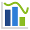js AdHoc icon chart columnSpline