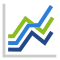 js AdHoc icon chart line