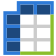 js AdHoc icon grid crosstab