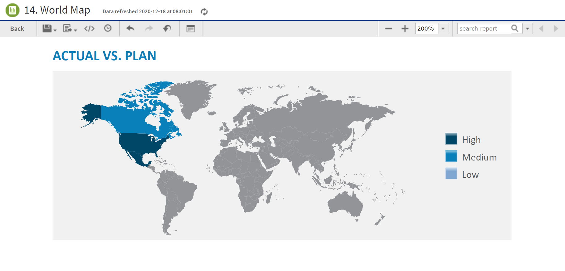 js Report Example WorldMap