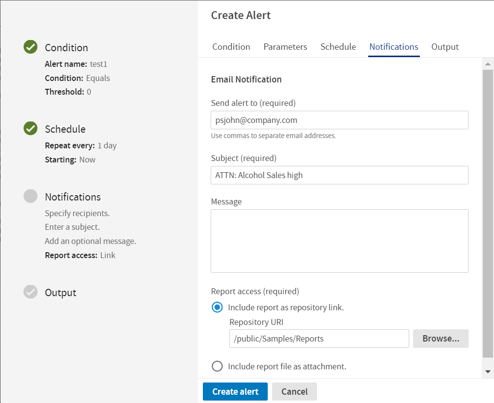 js alert create notifications