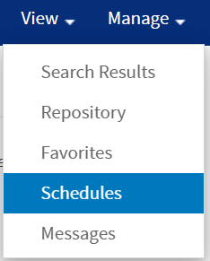 schedule alertpage
