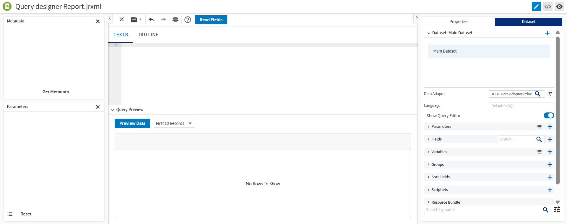 Querydesigner homepage