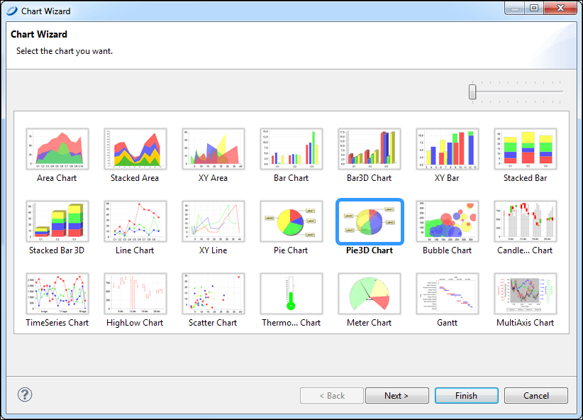 chart wizard