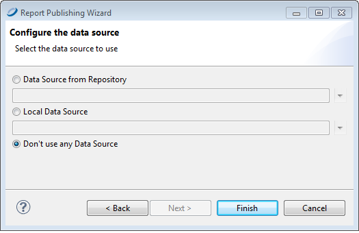 configure data source