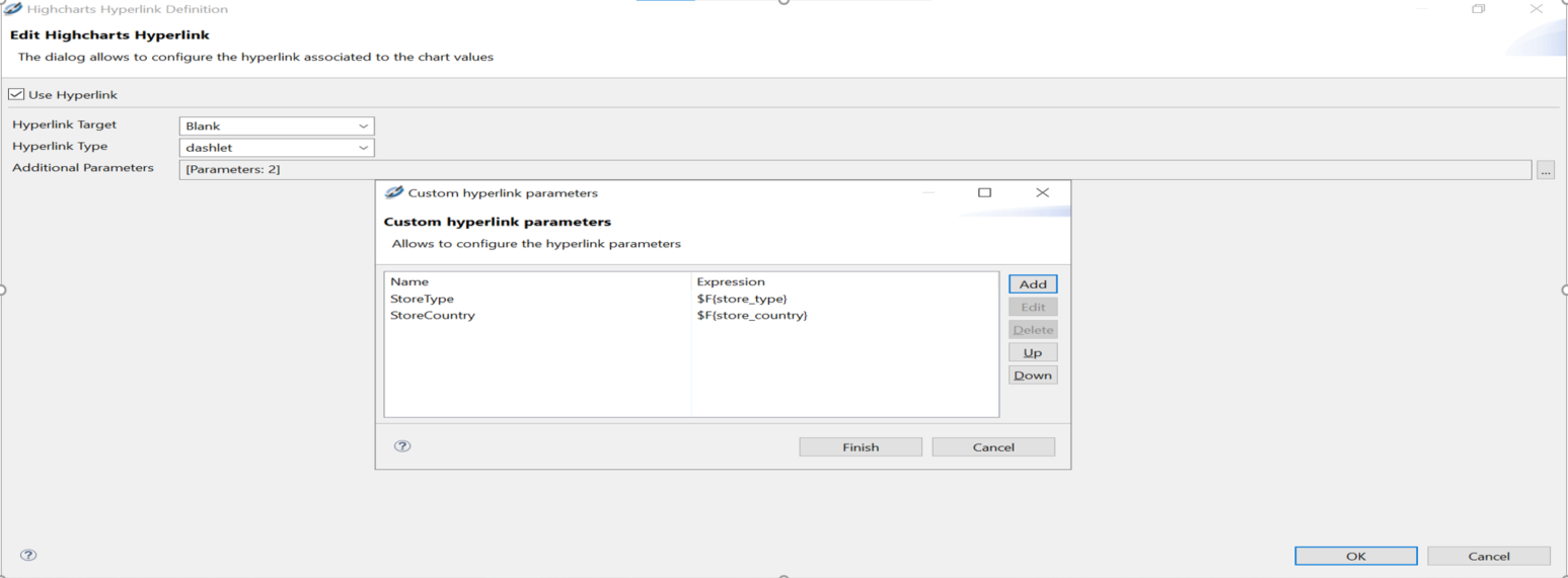 edit highcharts hyperlink