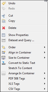 format tools menu