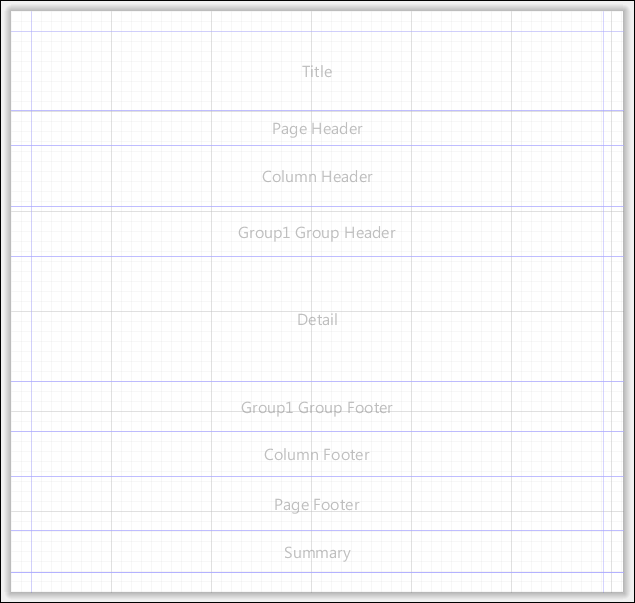 group header footer