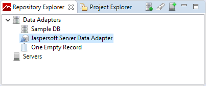 jss RepositoryExplorer JaspersoftServer