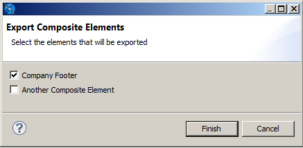 jss composite elements export