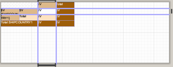 jss crosstabs row column