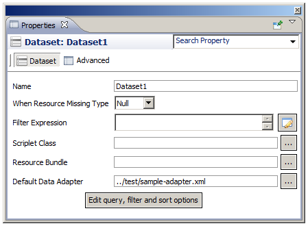 jss data adapters properties default data adapter