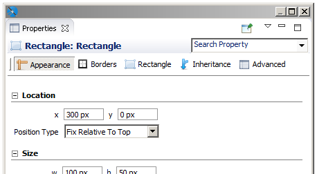 jss element properties