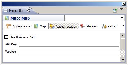 jss google maps properties authentication