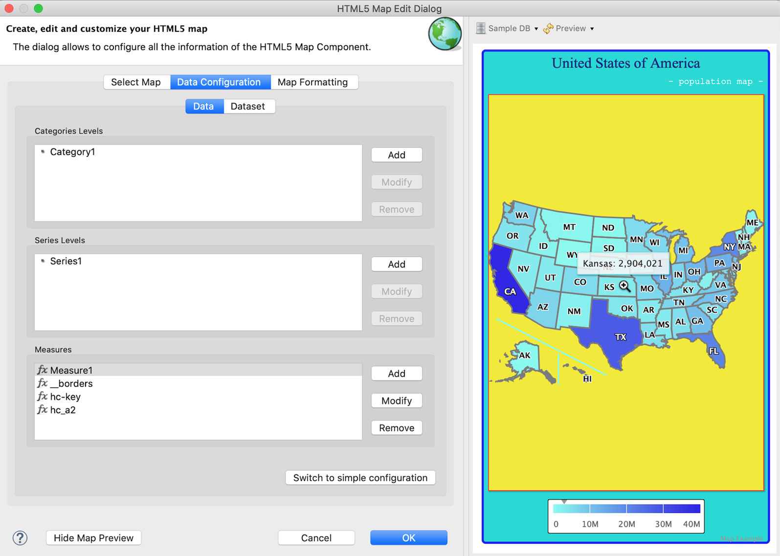 jss html5 map properties