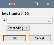 jss jasperQLDesigner OrderBy