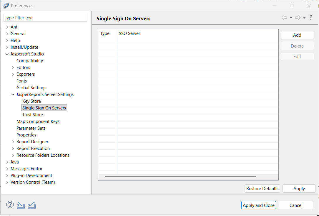 jss preferences sso 1