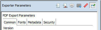 jss preview pdf export parameters common