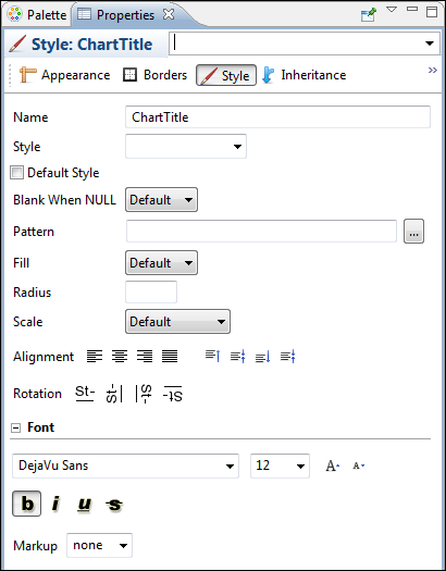 jss templates styles properties
