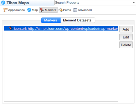 tmap marker tab