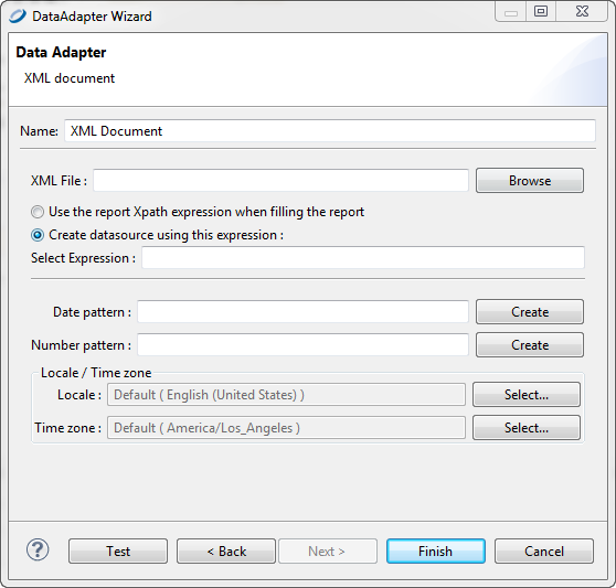 xml data adapter